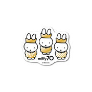 miffy70周年 ホログラムステッカー02 ミッフィー 記念 期間限定 絵本 キャラクター グッズ MIF70-010