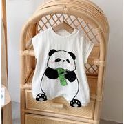 2025春夏新作  子供服  ベビー服  アパレル  袖なし  ロンパース     可愛い  男女兼用