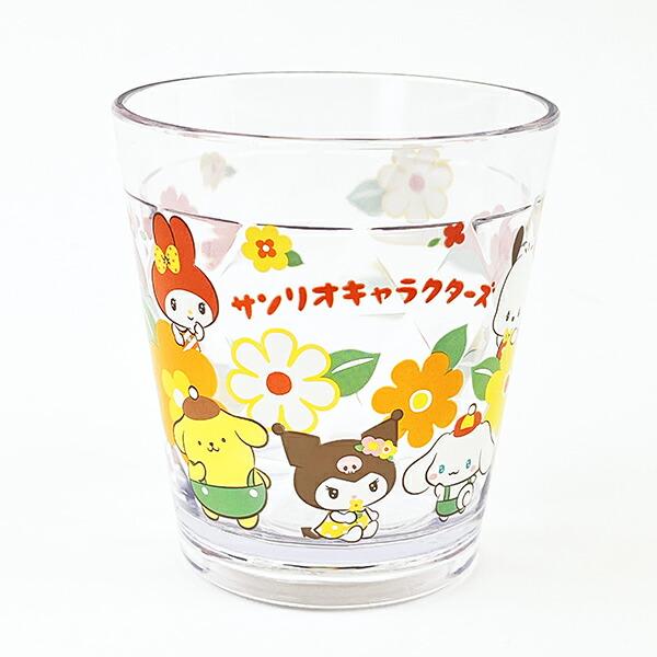 特価商品 サンリオキャラクターズ キラキラクリアカップ(レトロ)