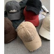 キャップ 野球帽  紫外線カット  ダメージ加工 お出かけ