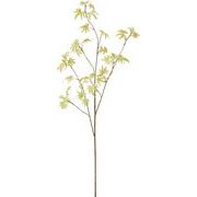 【造花】フレキシブルモミジブランチ　グリーンゴールド