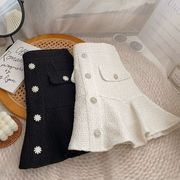 2025新品  子供服　キッズ服　ボトムス　スカート　 100-170cm    2色