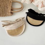 ペット用品 帽子 麦わら帽子 サンバイザー ペットファッション 熱中症対策