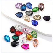 アクセサリーの尖った底の水滴のスートン　20×30mm/S00001