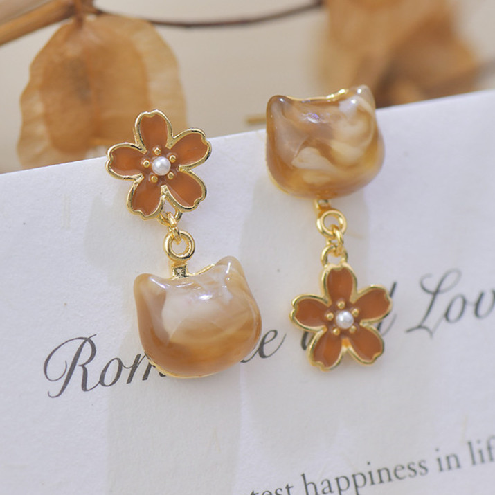 ピアス 人気新作 耳飾り アクセサリー 蝶 猫 個性 可愛い ギフト プレゼント