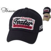 コットンダメージFeaturパッチCAP  21785