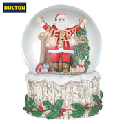 【パディマ限定　特別SALE】■DULTON■■X'mas■　Snow globe　Garland greentings santa