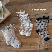 人気新作      子供靴下  韓国風子供服 ベビー靴  ベビー用   ソックス   可愛い  ハート型 3足入り