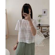 今季マストバイ 　韓国風    気質   おしゃれ    個性的    設計感    ブラウス