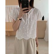 今季マストバイ 　韓国風    気質   おしゃれ    個性的    設計感    ブラウス