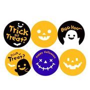 業務用品　粘着シール　包装資材　ステッカー　ハロウィン