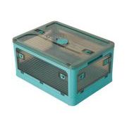 TF-8163 サッと使える折畳BOX Mサイズ ブルー TF-8163 77-10603