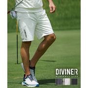 【2025年夏の新作】シャカ素材 ハーフパンツ ショートパンツ／DIVINER GOLF