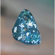 ローマングラス　ペンダントトップ　（通し穴あり）