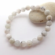 【3A高品質】フェナカイト ブレスレット約8.5mm ブラジル産 クリア 【保証書付き】 ヒーリングストーン