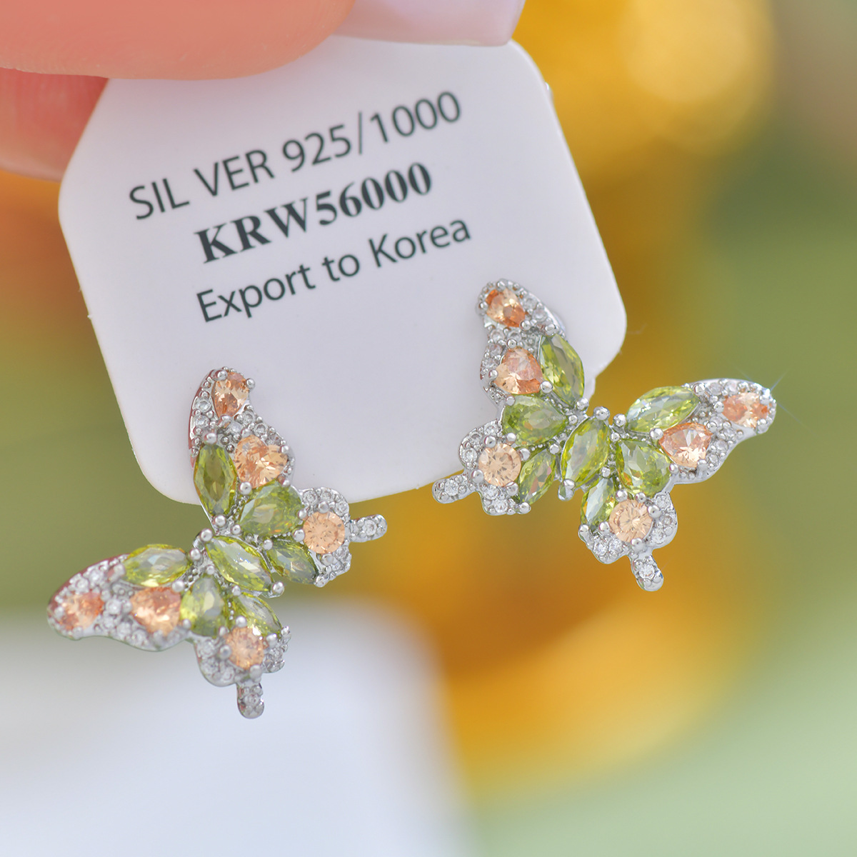 人気新作 耳飾り ピアス アクセサリー ジュエリー 蝶 気質 ギフト プレゼント