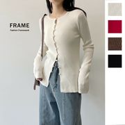 【2025新作予約】クールクール釦開きカーディガン