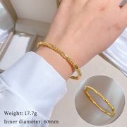 2025新作 韓国風 ステンレス ブレスレット レディース おしゃれ