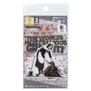 【ステッカー】バンクシー 透明素材ステッカー Camden Maid