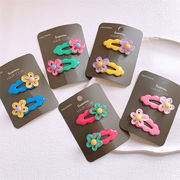 ins 新作　女の子　ヘアピン　ヘア飾り　髪飾り　韓国子供雑貨　キッズ　可愛い　おしゃれ　クリップ