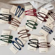 ヘアピン　ヘアアクセサリー　レディース　デザイン　韓国風　髪飾り