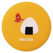 刺繍ミラー　おにぎり　//お土産　アニマル　動物　インテリア　ギフト