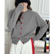 【日本倉庫即納】 ハートボタンニットカーディガン秋冬韓国風