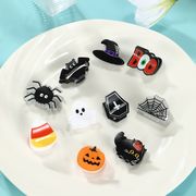 【新作】ミニサイズヘアクリップ ハロウィン 前髪サイドアップ  10色