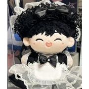 綿人形 メイド服 ドールハウス ドール用 着せ替え ミニドール ぬいぐるみ用服 10cm