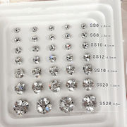 グロッシーストーン クリア クリスタル ラインストーン デコレーション ネイルパーツ デコ電 韓国ネイル