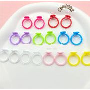 新品 指輪 子供用指輪 diy開口指輪 17色展開