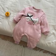 2024新 作韓国風 子供服  ベビー服  キッズ  女の子  連体服 66cm-90cm