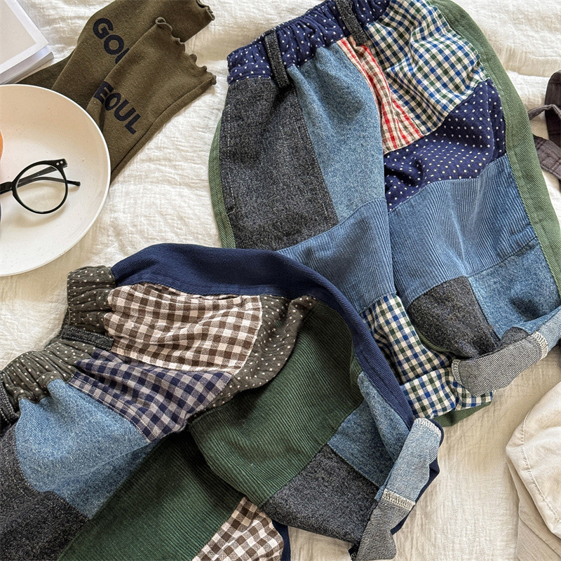 2025秋※SHENJ☆子供用 ハーレムパンツ 男女兼用 カジュアルパンツ