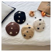 キッズ 子供用 キャップ ベレー帽 ハンチング 帽子 星 プリント