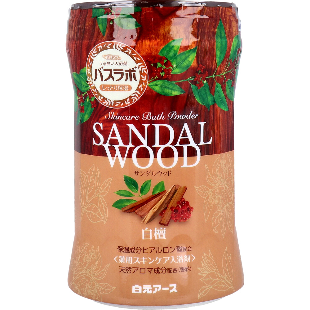 HERSバスラボ 薬用入浴剤 サンダルウッドの香り 540g