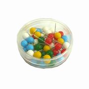 ベロス マップ画鋲 ビビットＭＩＸ 豆 45本 V02712 DM-117