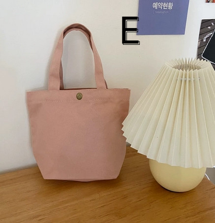 ミニバッグ ハンドバッグ キャンバス生地 帆布生地 小物入れ コスメ収納 雑貨