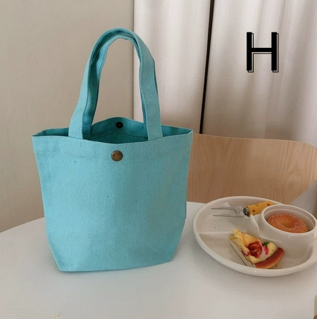 ミニバッグ ハンドバッグ キャンバス生地 帆布生地 小物入れ コスメ収納 雑貨