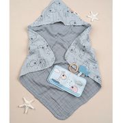 北欧発フード付きタオル！ ”Done by Deer（ダンバイディア）”フーデットタオル シーフレンズ