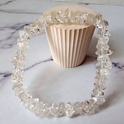 【日本製】自社工場　ブレスレット ハーキマーダイヤモンド　＜アメリカ産＞ 国内発送