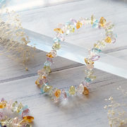 MIXストーン オーバルカット ブレスレット 約6×8mm 天然石 パワーストーン お守り