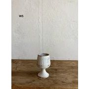 デルブリキポット ステムカップ　植木鉢/プランター/園芸/植物