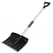 雪かきスコップ 着脱式 除雪スコップ 取り外し可能 長柄 軽量 アルミ合金 頑丈