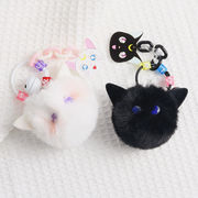 キーホルダーパーツ◆バックチャームパーツ◆キーリングパーツ◆2色