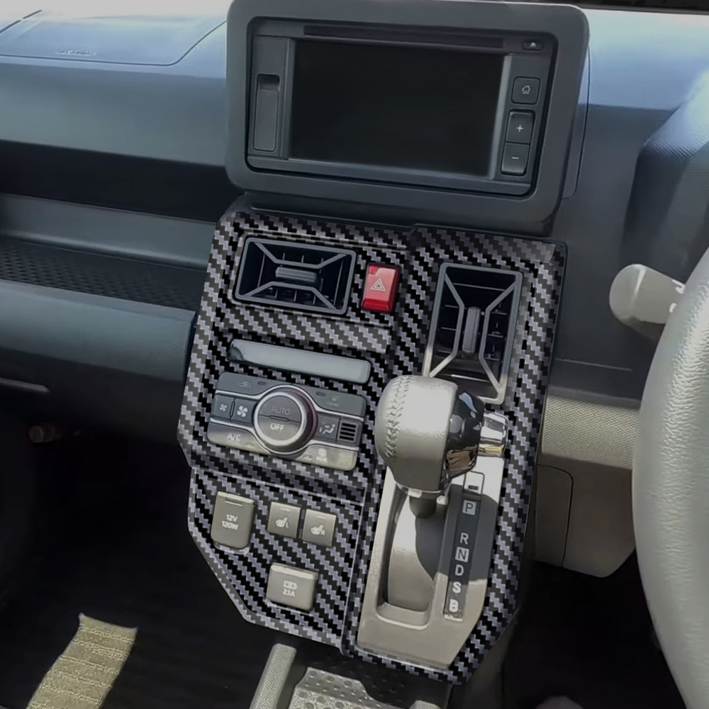 2024 年モデルダイハツ TAFT 用 シフトパネル・センターコンソールエアベントデザインパネル 右ハンドル