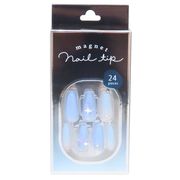 【コスメ雑貨】マグネットネイルチップ バレリーナ ドリーミーブルー