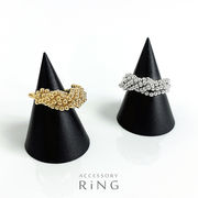 ▼MAGGIO▼メタルボールロールラインリング　指輪