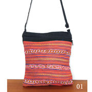 モン族 古布　ショルダーバッグ