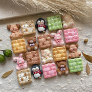 激安販売★芸DIY デコパーツ ★アクセサリー 　パーツ★アニマル　ビスケット