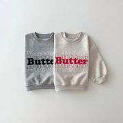 ins 春新作　子供服　ユニセックス　カジュアル　トレーナー　トップス　スウェット　おしゃれ　英字刺繍